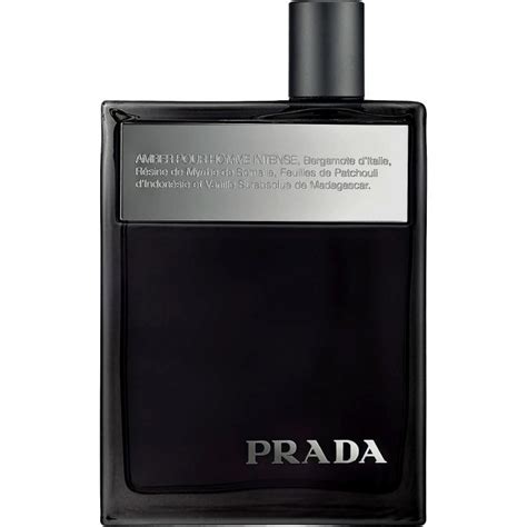 prada perfume amber pour homme|prada amber homme intense.